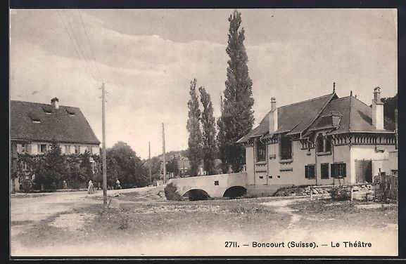 Cartoline postali: AK Boncourt, Le Theatre – Usato da Berlin venduto da bartko-reher