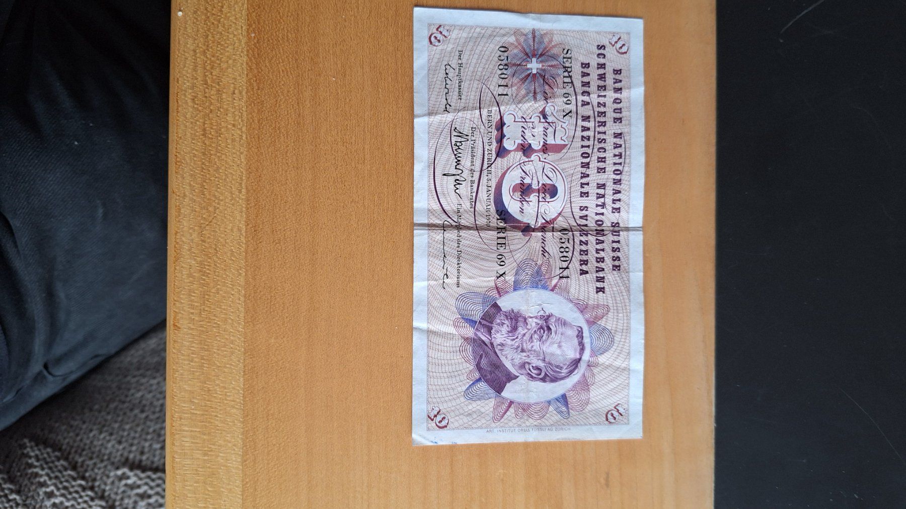 Banconote: Antike 10 er Note 1970 – Usato da Appenzell-Steinegg venduto da lichs