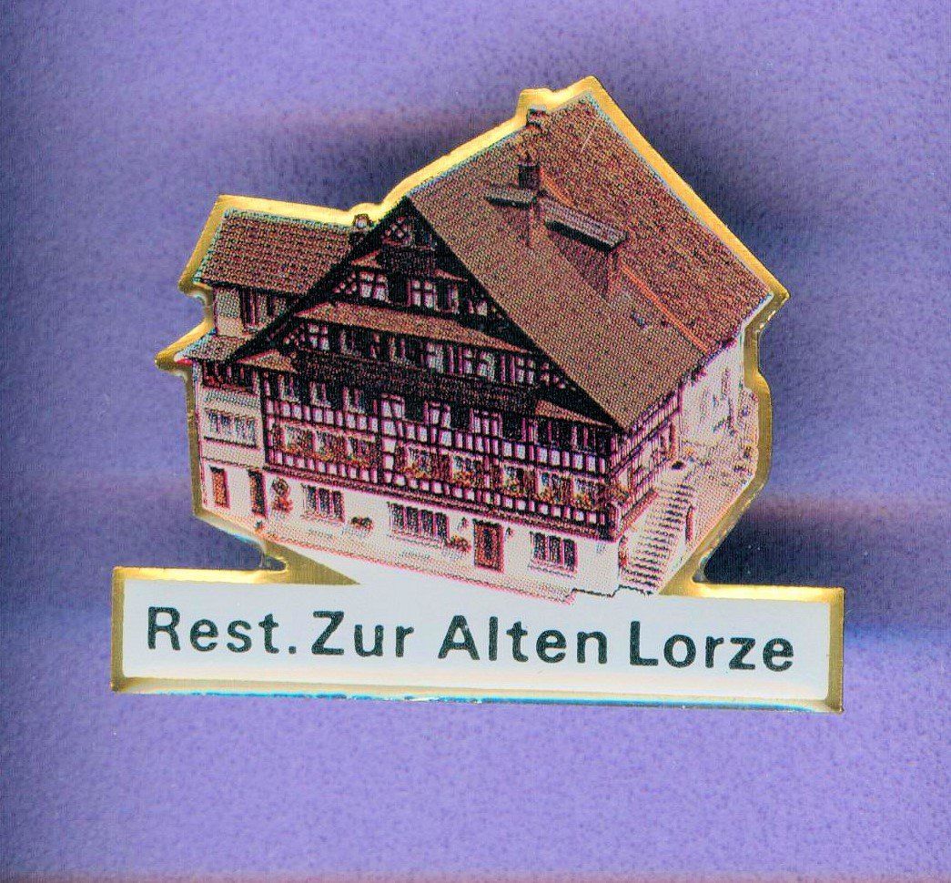 Placchette & Badge: Rest. ZUR ALTEN LORZE – Usato da Winterthur venduto da Sammleroase