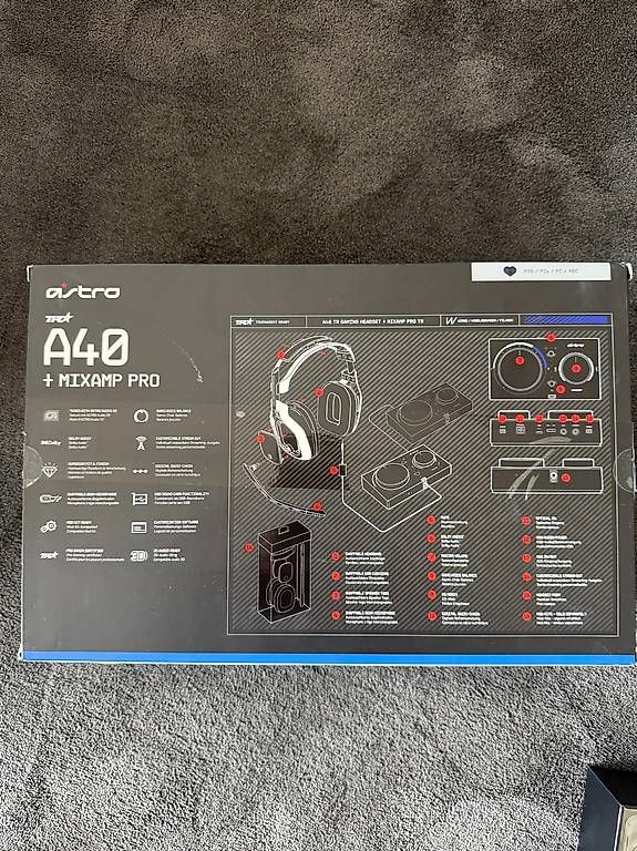Kopfhörer: Cuffie Gaming Astro A40 TR + mixamp pro - PS5 e PC – Gebraucht aus Cugnasco von pbe_5vfr 1