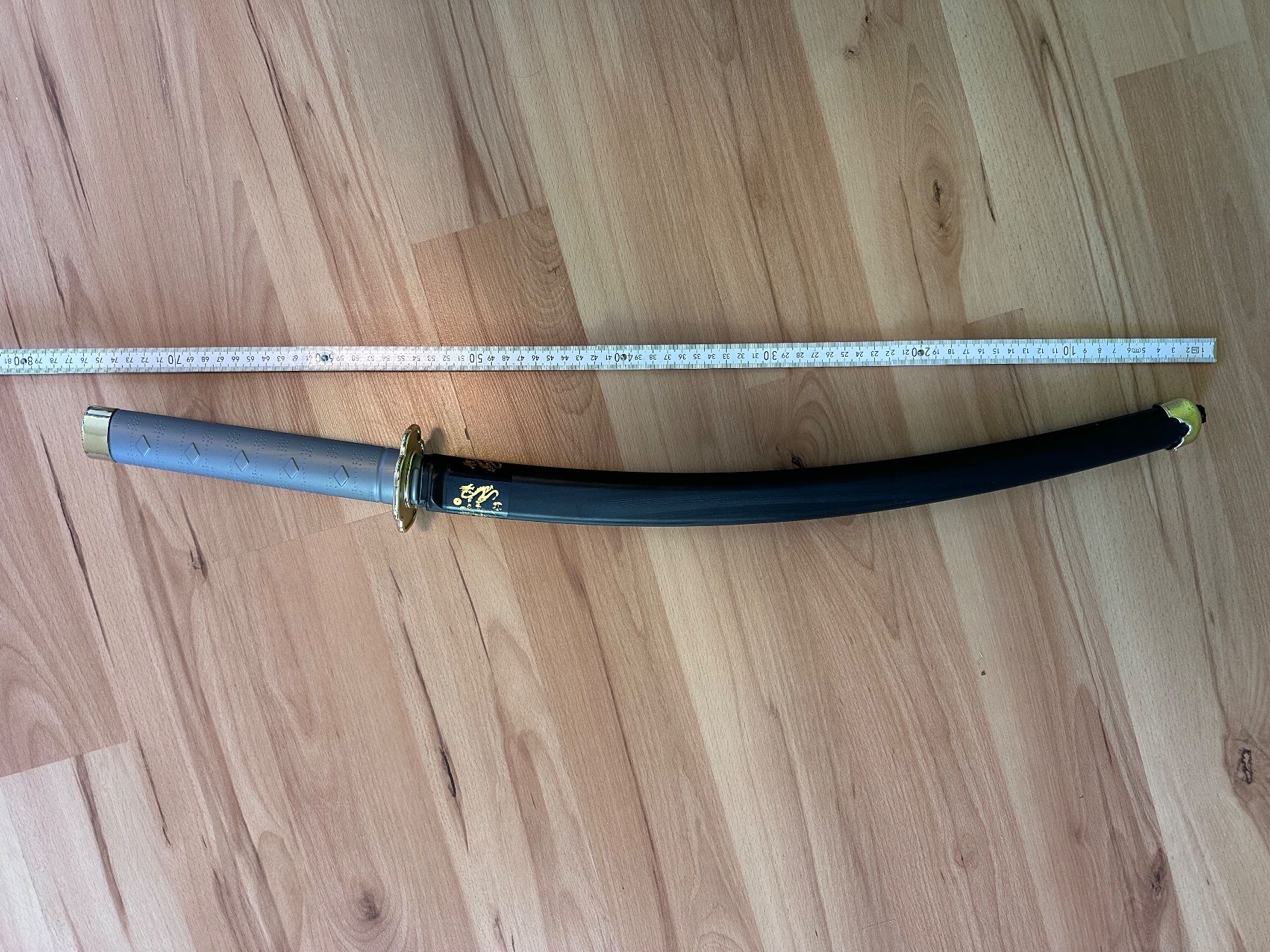 Giocattoli: Plastik-Samuraischwert Katana ca. 75cm lang – Nuovo (secondo la descrizione) da Hausen AG venduto da dege02 4