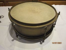VINTAGE MARCHING SNARRE /TROMMEL MESSING