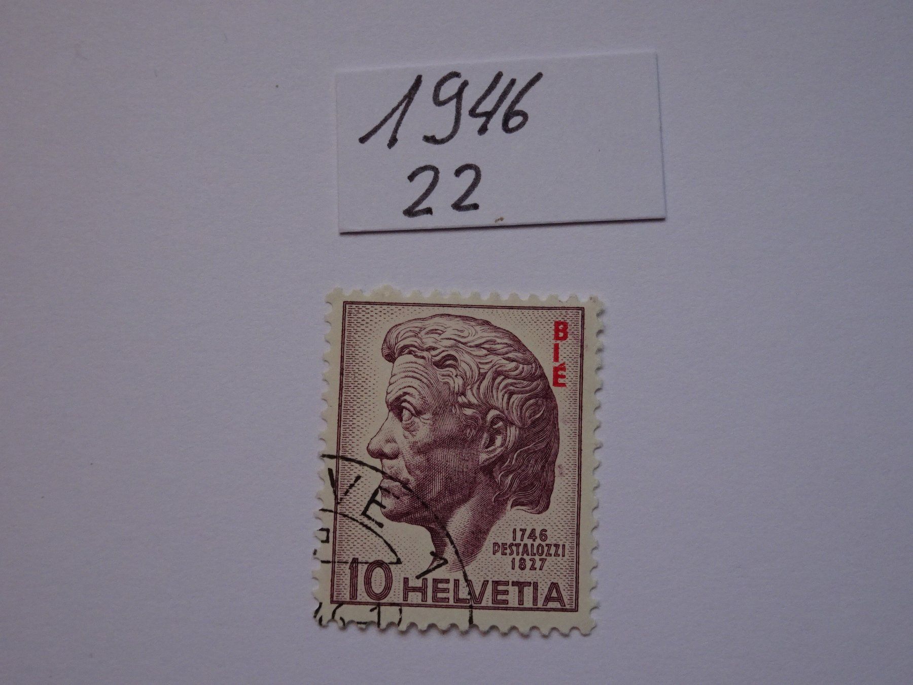 Tous les timbres: BIE 1940 – Neuf (Voir description) à Aadorf par Chnorli-Furz