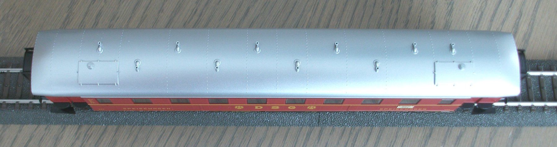 Märklin Modellini di ferrovie: DSG-Speisewagen rot; neu – Nuovo (secondo la descrizione) da St. Moritz venduto da Manu7500 4