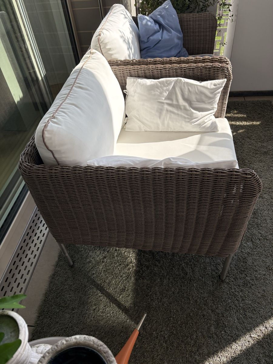Pfister Sessel: 2 Rattansessel mit Kissen - ideal für den Sommer! ☀️ – Gebraucht aus Uitikon Waldegg von GWuersch 1