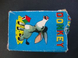 Altes Karten-Spiel in Englisch "Donkey"