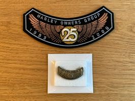 Harley Owners Group 2008 Patch mit Pin, Top Zustand