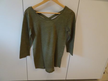 Feinstrick Pulli Olivgrün Gr. XS/S - 260230