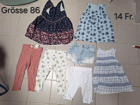 Kleiderpaket Grösse 86 (7 Teile)