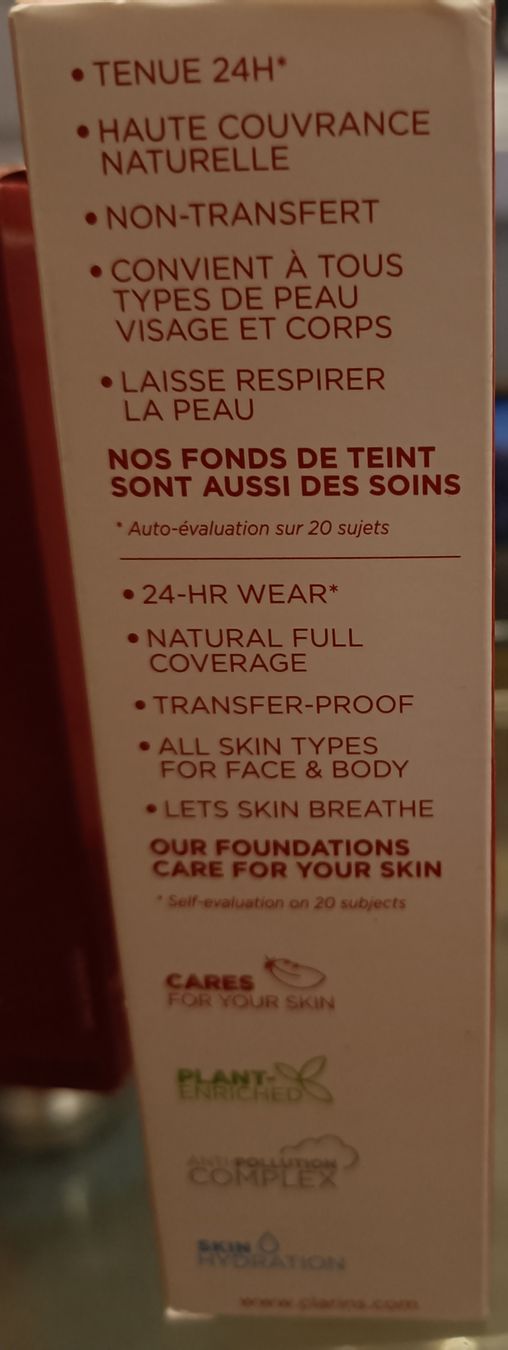 Clarins Make-up: Fond de Teint Clarins Everlasting 108.5W Neuf – Nuovo e nell'imballaggio originale da Genève venduto da Kamajan 2