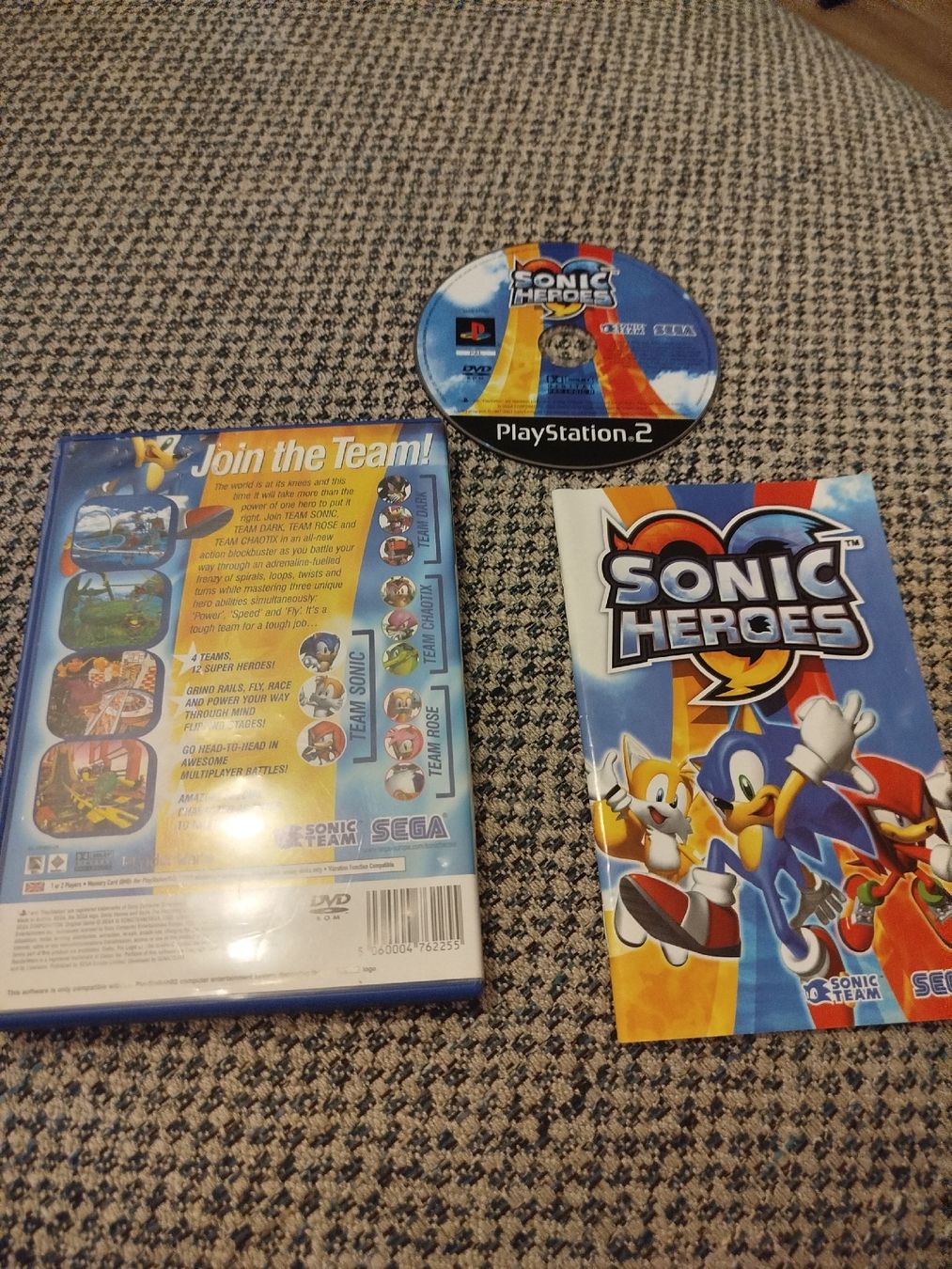Giochi: jeu Sonic Heroes PS2 – Usato da Genève venduto da Octo-puces 1