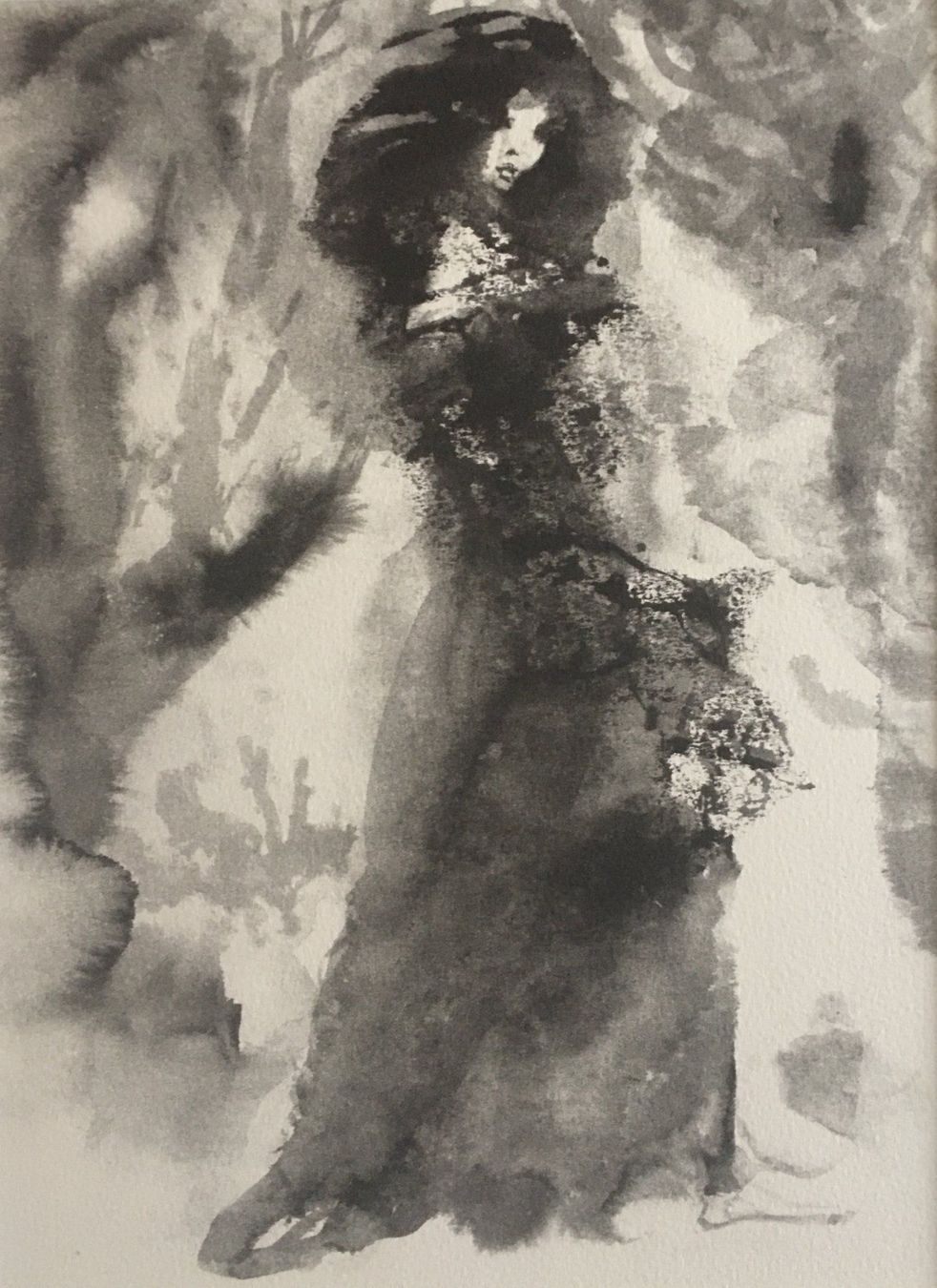 Grafica & Litografie: Leonor Fini "Adieu I" – Usato da Nennigkofen venduto da Sommersonnen 2