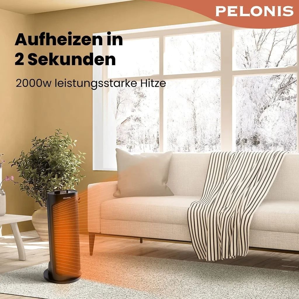 Heizgeräte: Heizlüfter Energiesparend 2000W – Neu und originalverpackt aus Winterthur von aredo 3