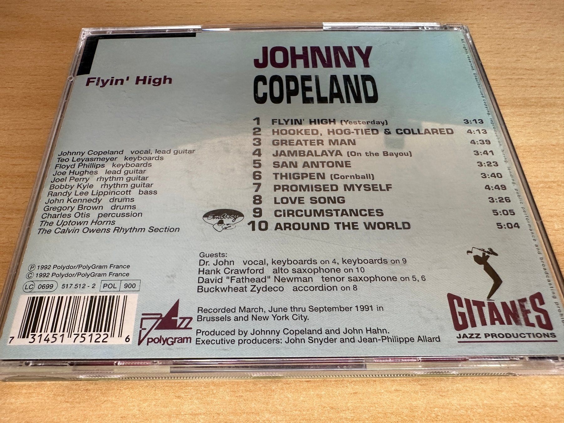 CDs: Johnny Copeland – Flyin' High – Gebraucht aus Rikon im Tösstal von Alpenmutz 1