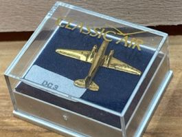 DC-3 Flugzeug Pin Anstecknadel, neuwertig, Sammler ✈️