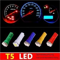 6x Tachobeleuchtung LED T5 3Chip SMD Gelb