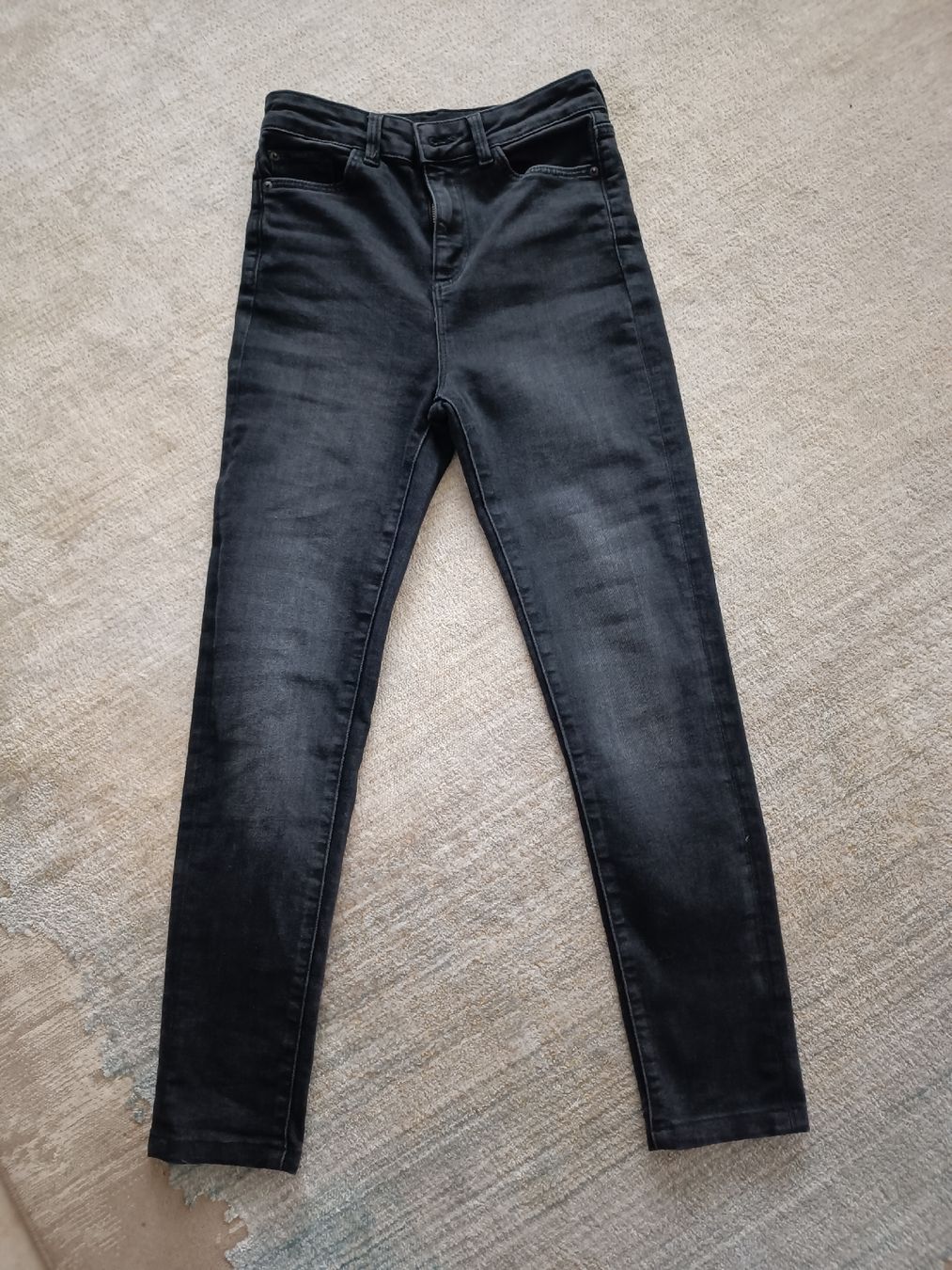 C&A Jeans: JEAN C&A NOIR USE  TAILLE HAUTE 34 – Gebraucht aus Sierre von shirley04 4