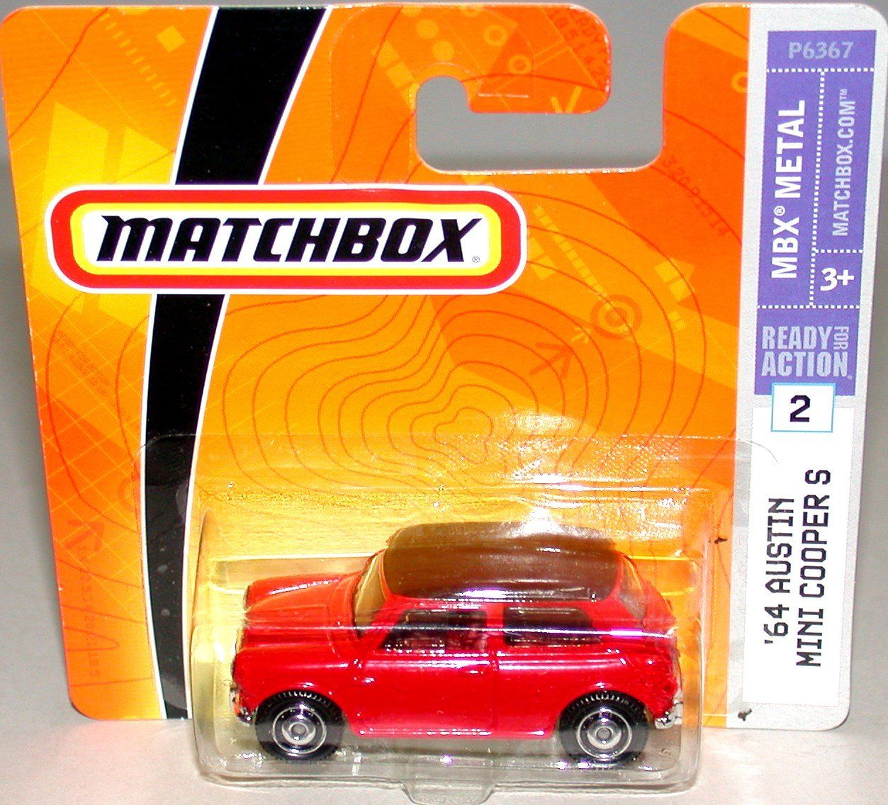 Matchbox Modellautos: 1964 Austin Mini Cooper S, MATCHBOX 1:51 – Neu und originalverpackt aus Ortschwaben von usmodels