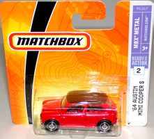 1964 Austin Mini Cooper S, MATCHBOX 1:51