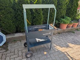 Herstera Hochbeet/Voranzuchtbeet auf Rollen mit Beleuchtung