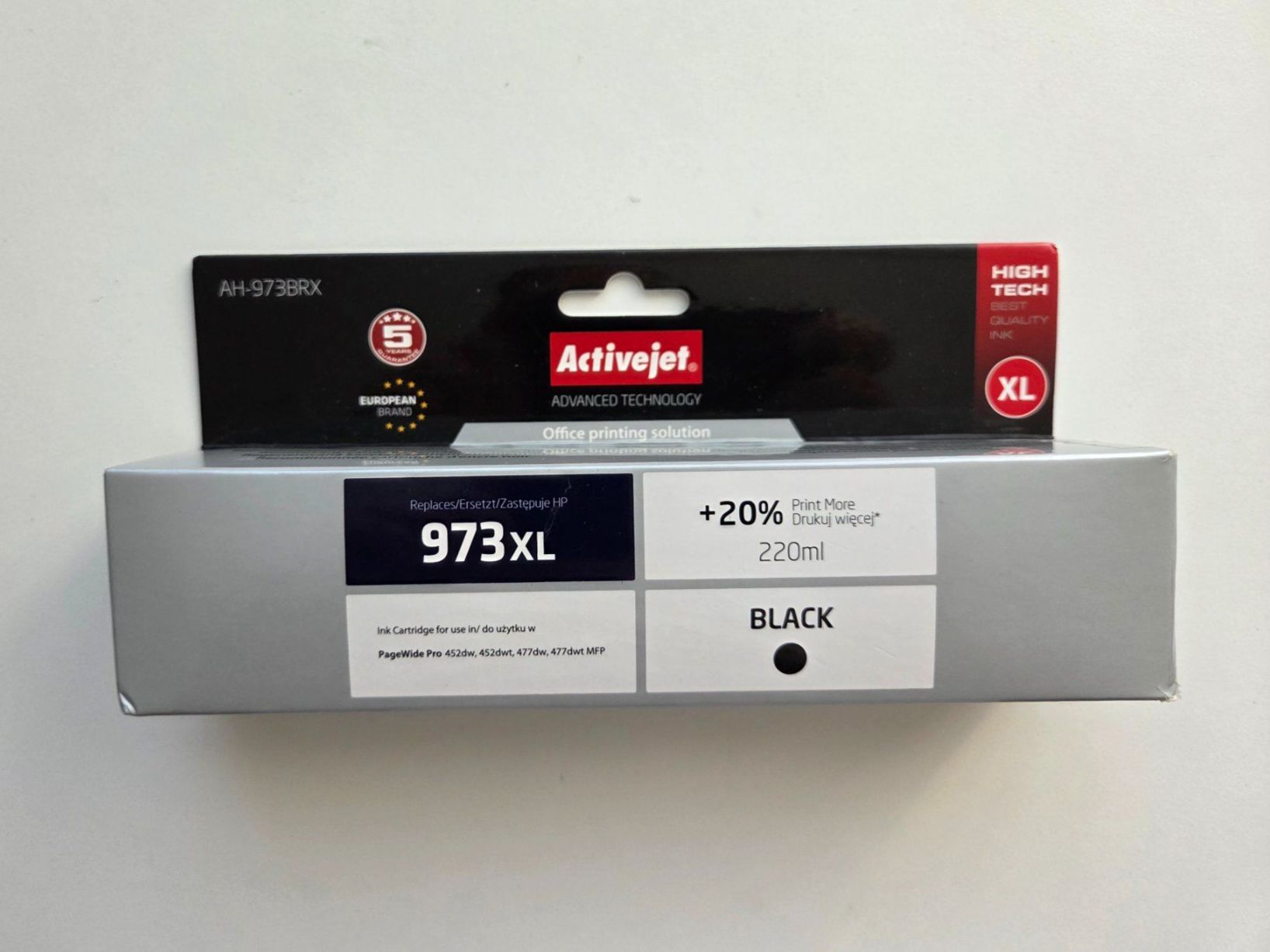 Hewlett Packard Cartucce per stampanti & toner: Activejet AH-973BRX Druckerpatrone – Nuovo e nell'imballaggio originale da Klingnau venduto da Schnuppelschaf 2