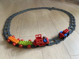 Lego Duplo Zug Eisenbahn Schienen Lok Traktor