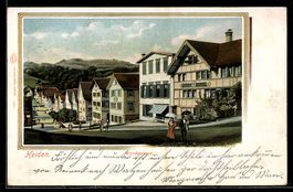 AK Heiden, Villen in der Werdstrasse