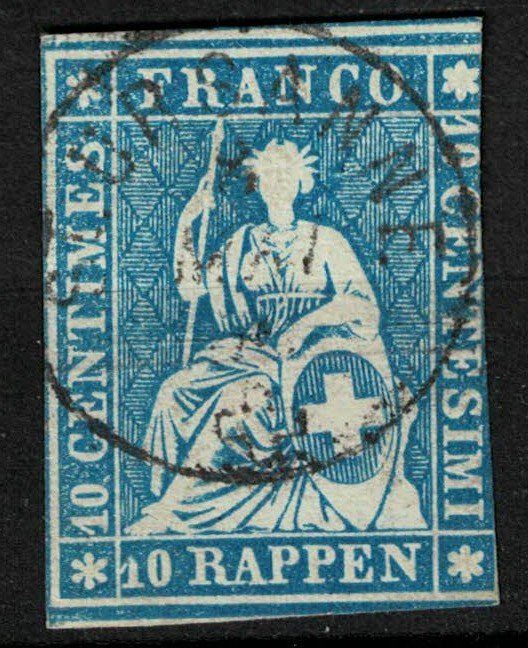 Tous les timbres: Strubel 23 gestempelt – D'occasion à Bern par bae_958f