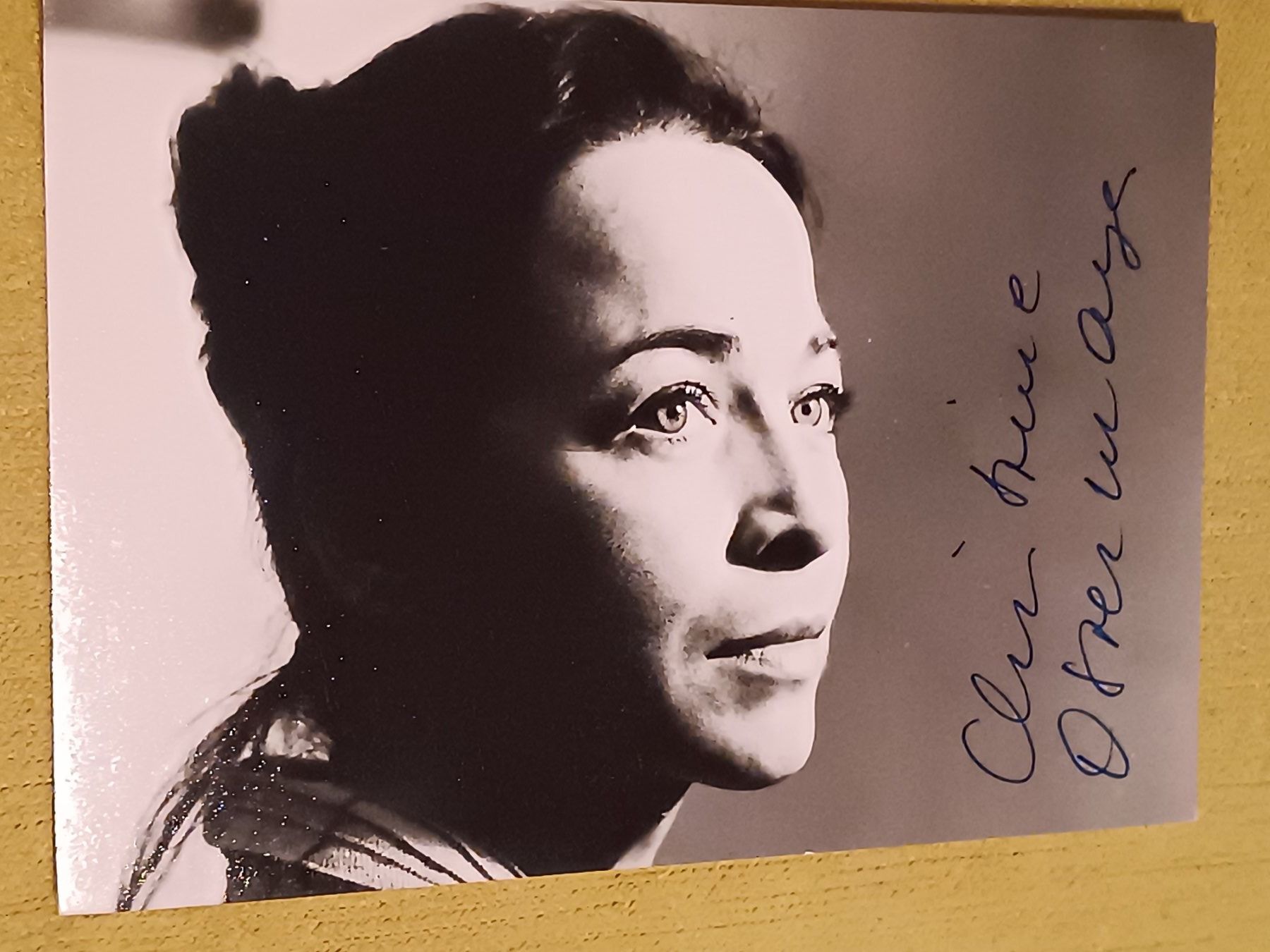 Autographes: Christine Ostermayer - handsigniert – D'occasion à Menziken par Autogramme