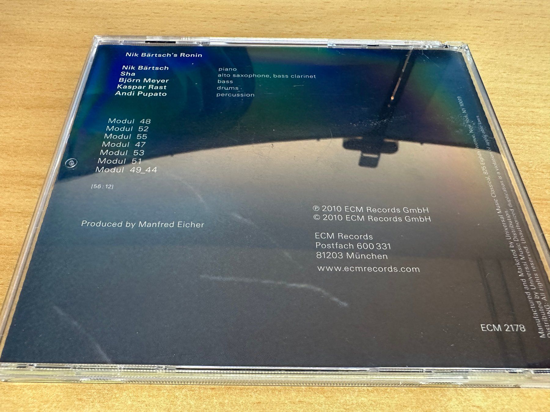 CD: Nik Bärtsch's Ronin – Llyrìa – Usato da Rikon im Tösstal venduto da Alpenmutz 3