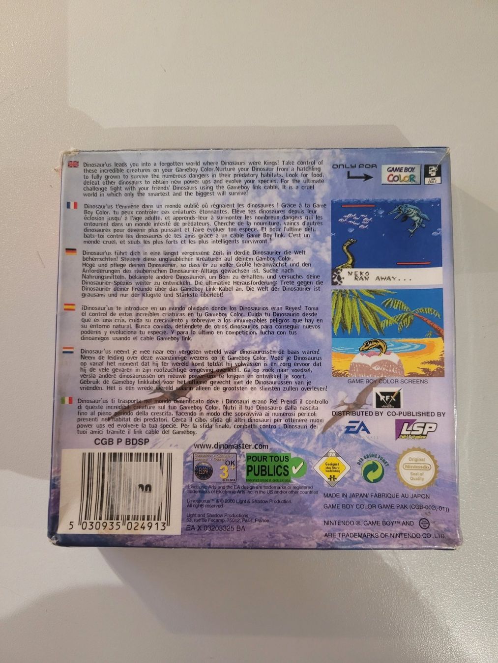 Spiele: Dinosaur`us / GAME BOY Color – Gebraucht aus Uezwil von -Retrogames- 1