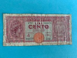 ITALIA - Cento Lire 10 Dicembre 1944 & 22 Settembre 1944- MB