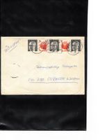 1924 Brief nach Sedrun mit Deutscher Post