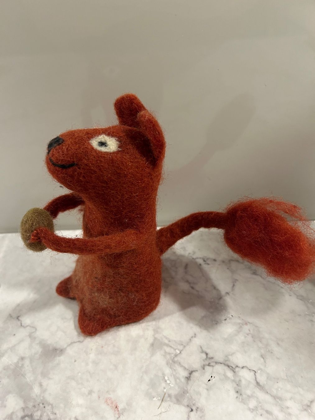 Statuette: Filztier Eichhörnchen Filz Tier – Usato da Basel venduto da toy_t8bb 1