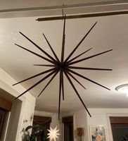 6 Weihnachtes-Sterne, versch. Farben und Grössen