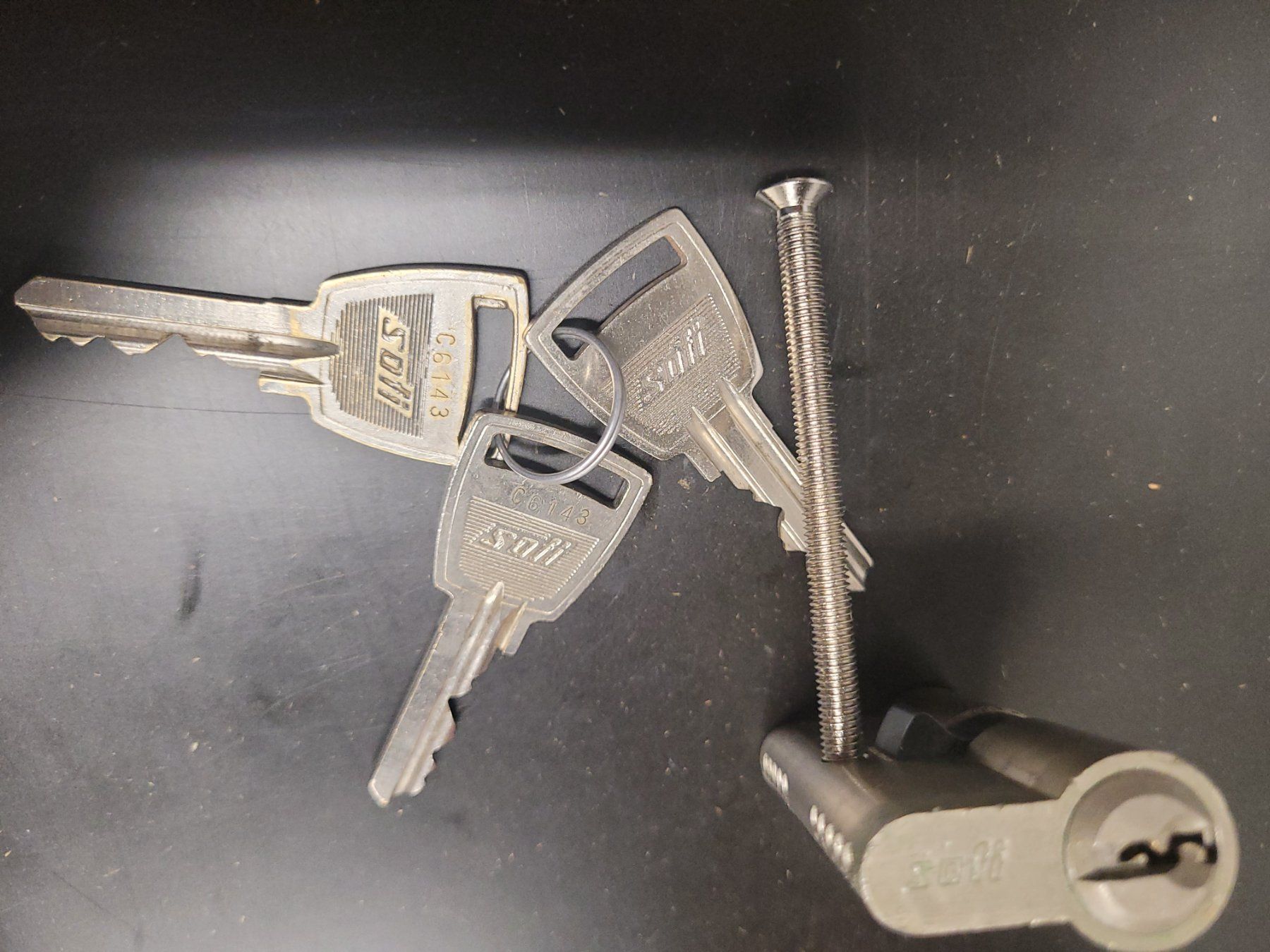 Sonstige Elektronik: Cylindre 60mm avec 3 clefs – Gebraucht aus Courtaman von Bluejazz 1