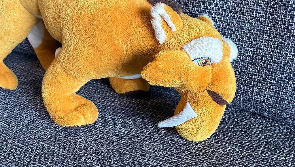 Giocattoli: Säbelzahntiger Diego Ice Age plüsch – Usato da Dübendorf venduto da MuMik 1