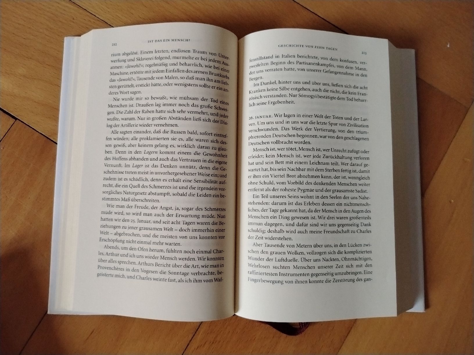 Bücher: Primo Levi - "Ist das ein Mensch" und "Atempause“ – Gebraucht aus Bern von schly2 3