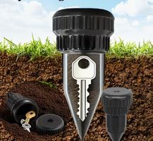 Garten Versteck für Schlüssel - Sicher im Erdreich!