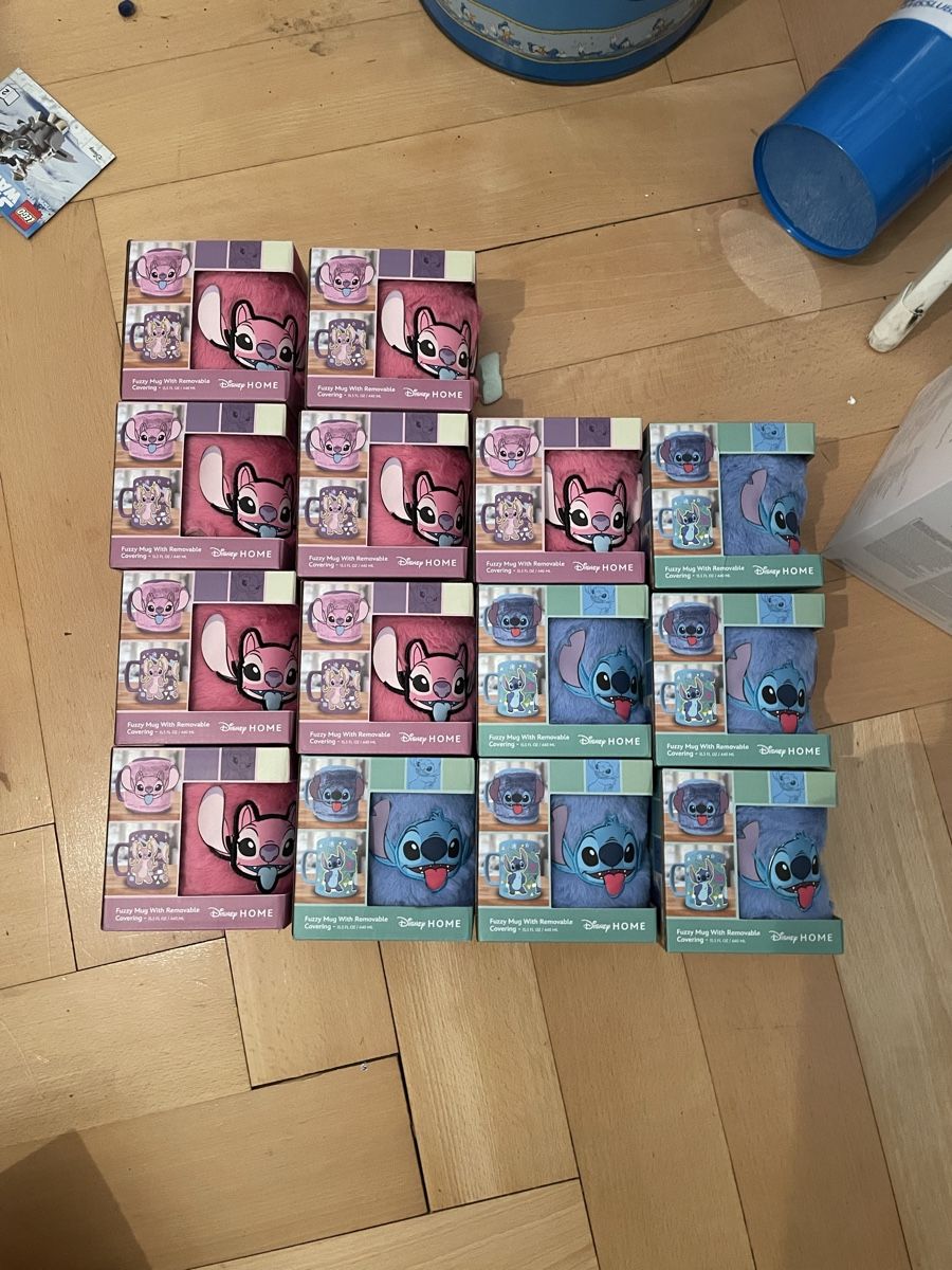 Disney Tassen: 14 mug / tasse Disney stitch – Neu und originalverpackt aus Les Brenets von serialdrink