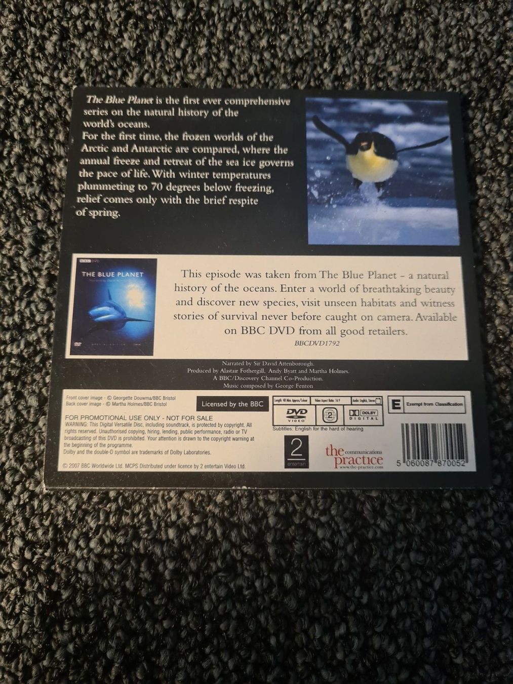 Tutti i DVDs: THE BLUE PLANET – Usato da Ruswil venduto da jan_bxl5 1