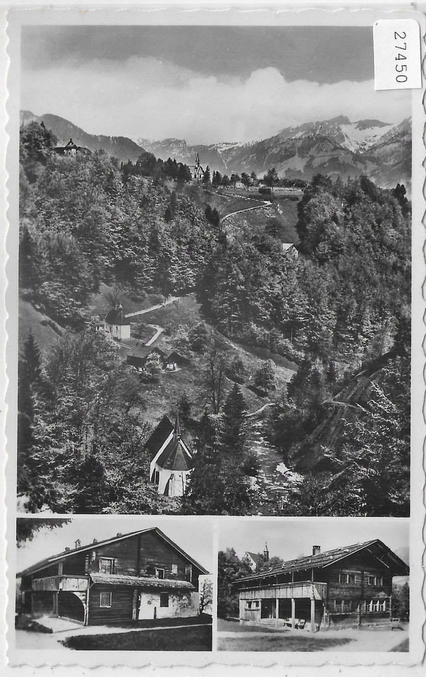 Cartoline postali: Flüeli-Ranft - Geburtshaus & Wohnhaus – Usato da Ettingen venduto da Kartenplanet