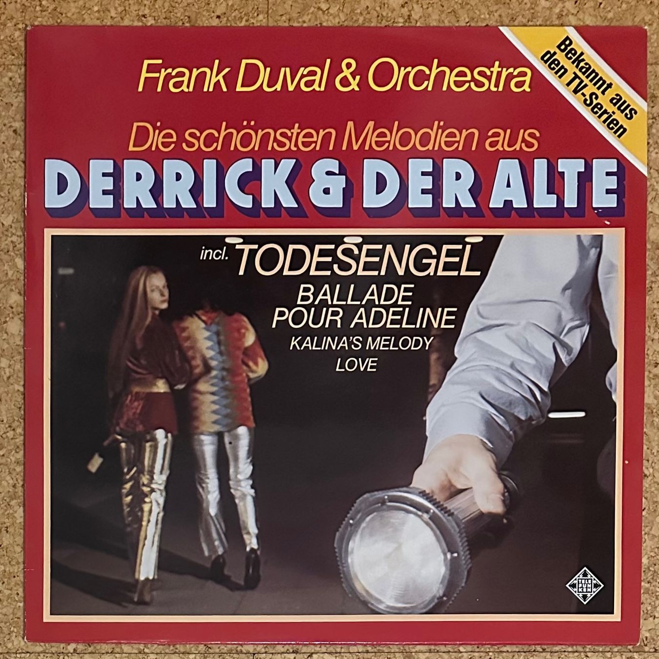 Dischi in vinile: LP - Frank Duval & Orchestra - Derrick & De Alte – Usato da Breganzona venduto da Onairda75
