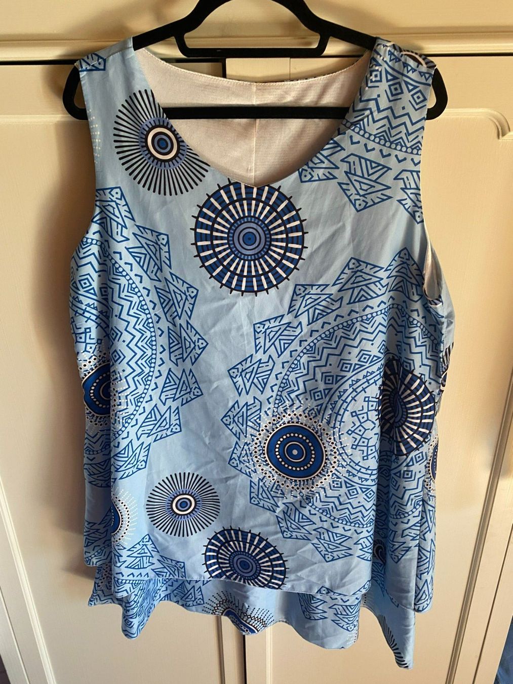 Tops: DAMEN TOP,BLAUTÖNE – Gebraucht aus Meienried von ManuelaBoutique 1