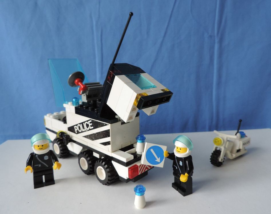 Lego Giocattoli: Polizei Patrouille, Set 6430 (1991) und Begleit-Motorrad – Usato da Burgdorf venduto da ursla50 1
