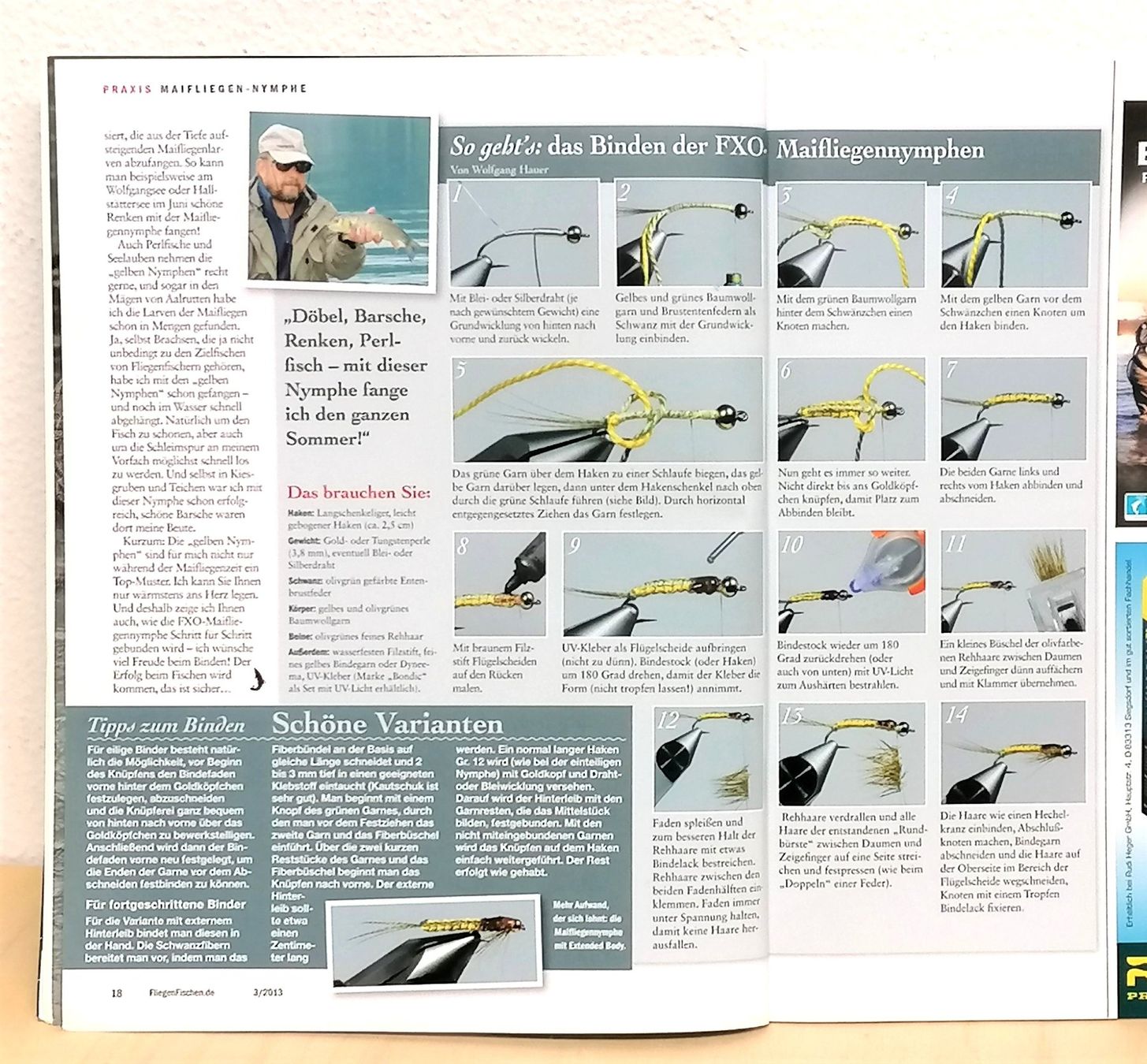 Riviste & Magazine: FliegenFischen – Nr. 3/2013 – Usato da Reinach BL venduto da fliegenrolli 5