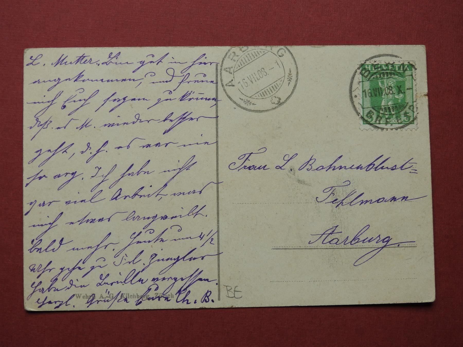 Cartoline postali: Bern - Markt und Bundeshaus – Usato da Rain venduto da 999-800-K 1
