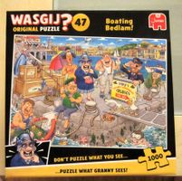 WASGIJ!-Puzzle Nr. 47, 1000-teilig, Sujet Bootschaos