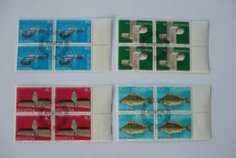 1983 Sondermarken I Satz 4er-Blocks ET SBK 694 - 697