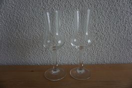2 Grappa/Schnapsgläser